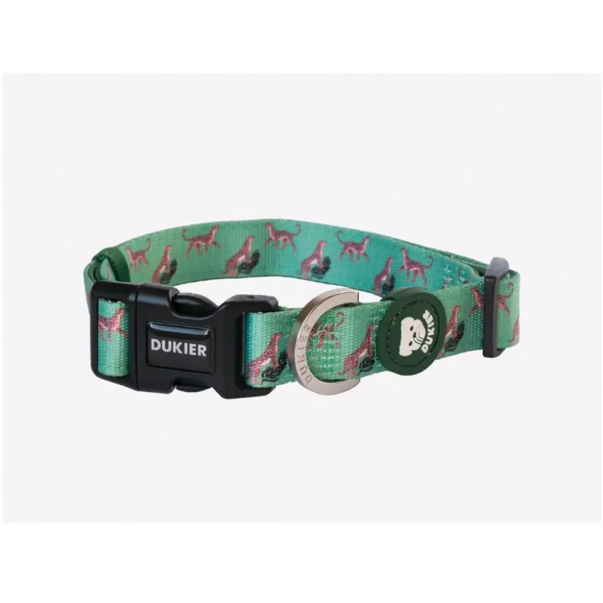 Dukier Collar Estampado Leopardo para perros