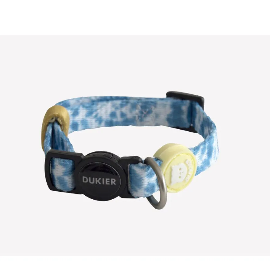 Dukier Collar Estampado Tie Dye para gatos