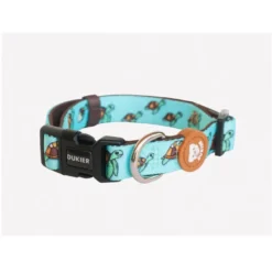 Dukier Collar Estampado Tortugas para perros