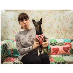 Dukier Dogtella Arnés Reversible Estampado Nutella para perros