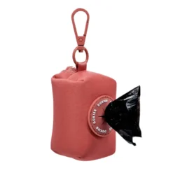 Dukier Porta Bolsas Color Terracota para perros