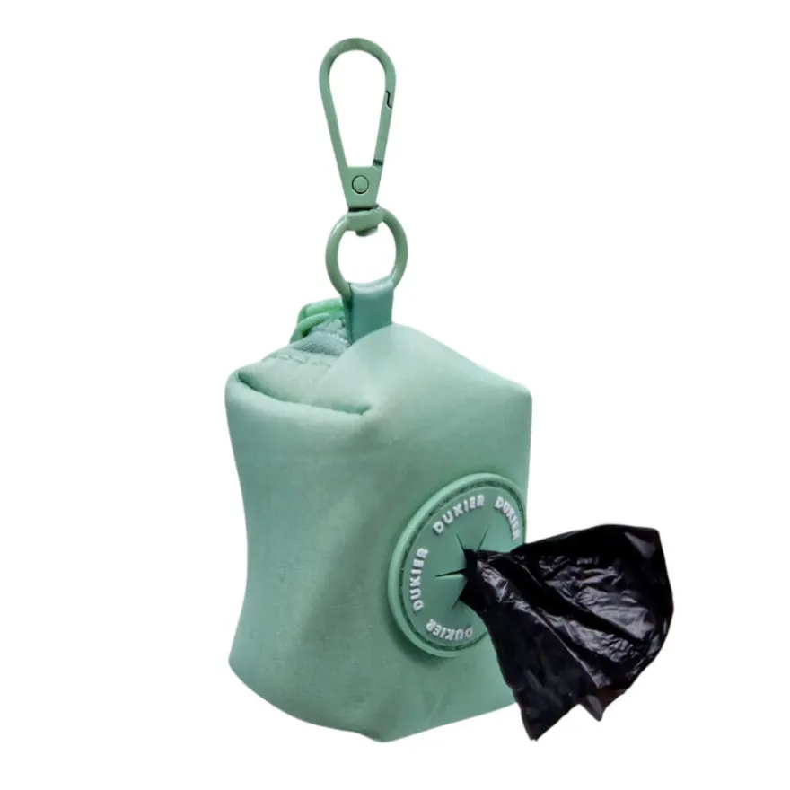 Dukier Porta Bolsas Color Verde para perros