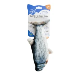 Duvoplus Catch’n Play Pez de juguete para gatos