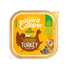 Edgard & Cooper Adult Bio Pavo tarrina para perros