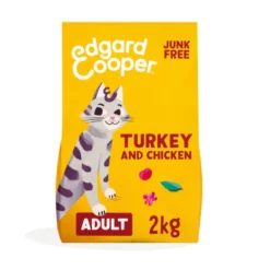Edgard & Cooper Adult Pavo y Pollo pienso para gatos