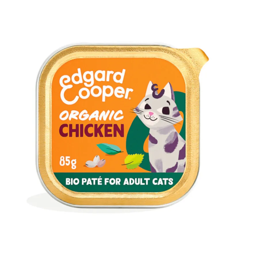 Edgard & Cooper Adult Pollo Ecológico en Paté tarrina para gatos