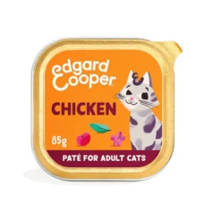 Edgard & Cooper Adult Pollo en Paté tarrina para gatos