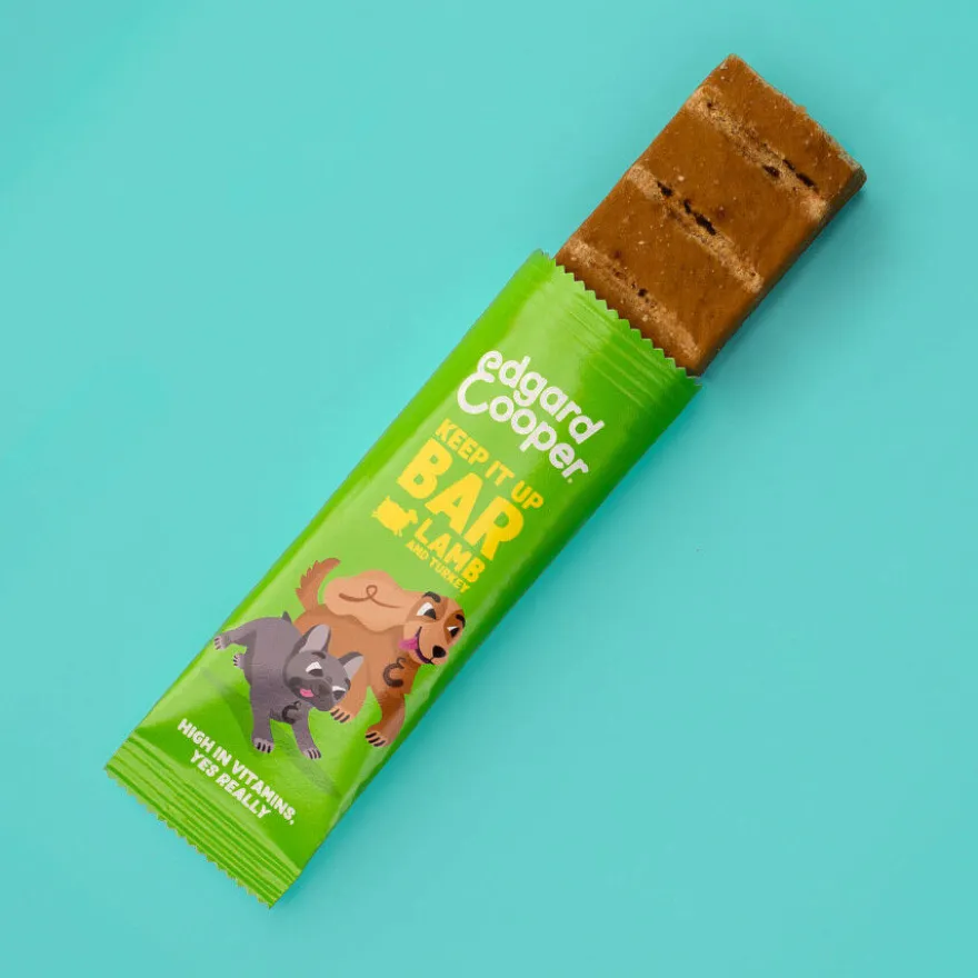 Edgard & Cooper Barritas de Cordero y Pavo snack para perros