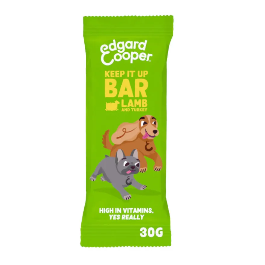 Edgard & Cooper Barritas de Cordero y Pavo snack para perros