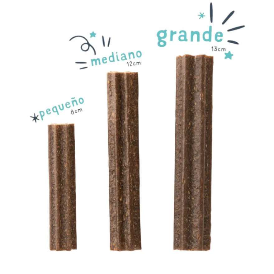 Edgard & Cooper Barritas Dentales Manzana y eucalipto snack para perros grandes