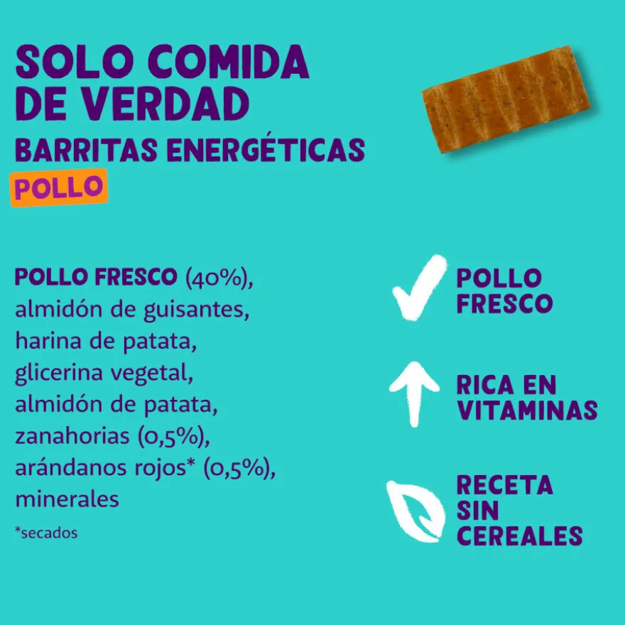 Edgard & Cooper Barritas de Pollo snack para perros