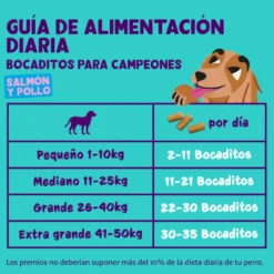 Edgard & Cooper Bocaditos Grandes de Salmón y Pollo snack para perros
