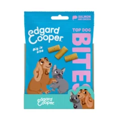 Edgard & Cooper Bocaditos Grandes de Salmón y Pollo snack para perros