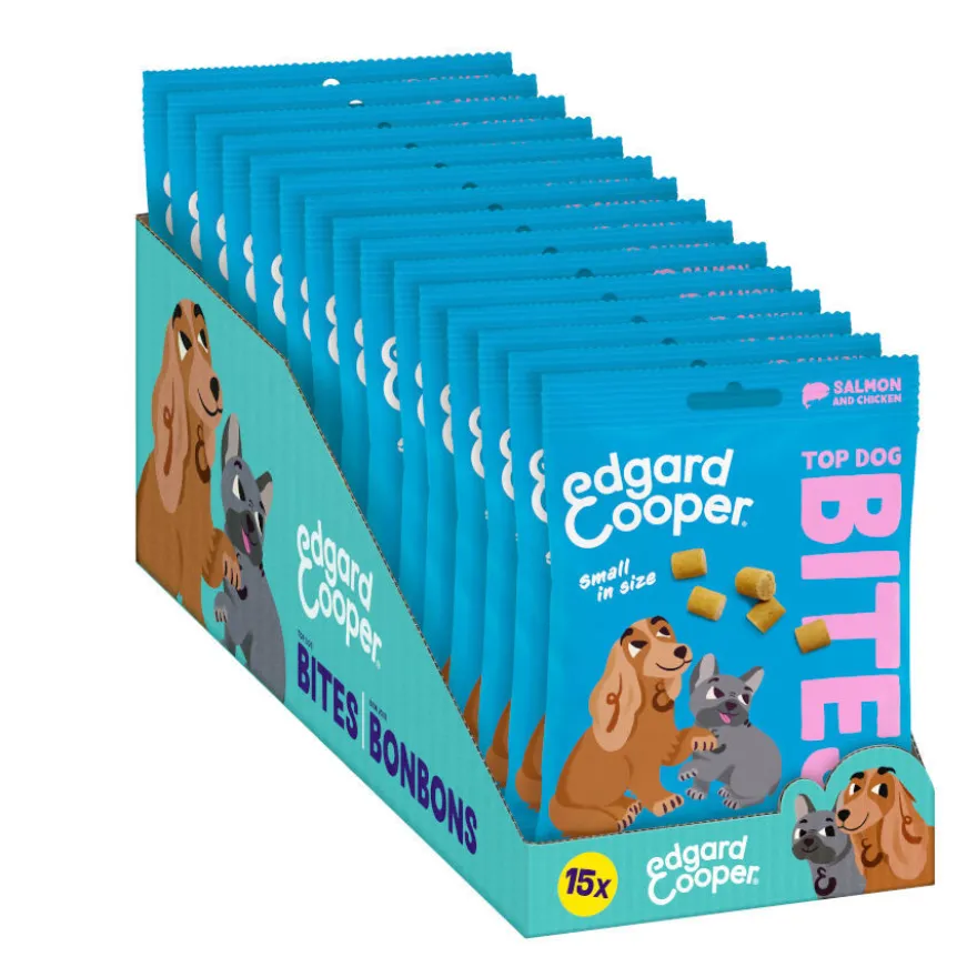 Edgard & Cooper Bocaditos Mini de Salmón y Pollo para perros