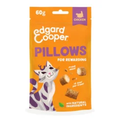 Edgard & Cooper Bocaditos Pillows Pollo para gatos