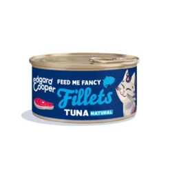 Edgard & Cooper Filetes de Atún en Caldo lata para gatos