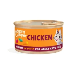 Edgard & Cooper Filetes de Atún y Pollo lata para gatos