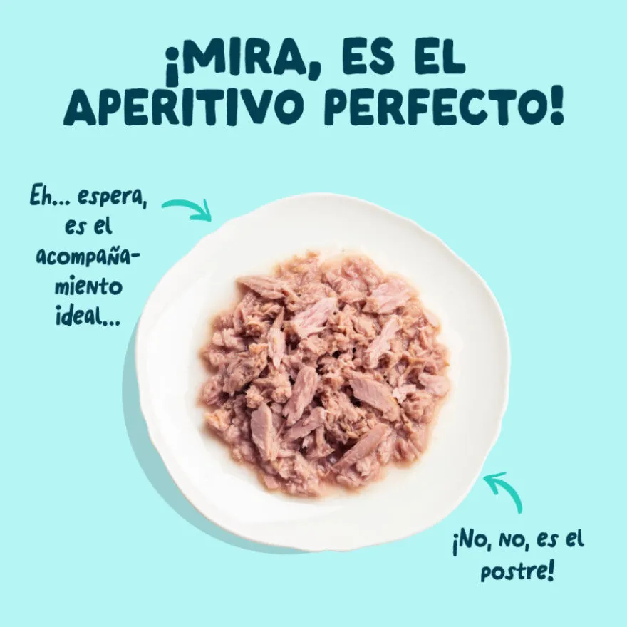Edgard & Cooper Filetes de Atún y Gambas en Caldo lata para gatos