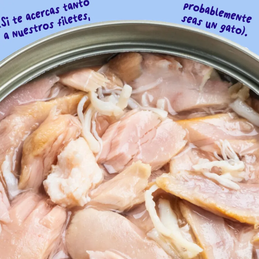 Edgard & Cooper Filetes de Atún y Pollo en Caldo lata para gatos
