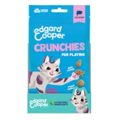 Edgard & Cooper Galletas Crunchies Salmon para gatos