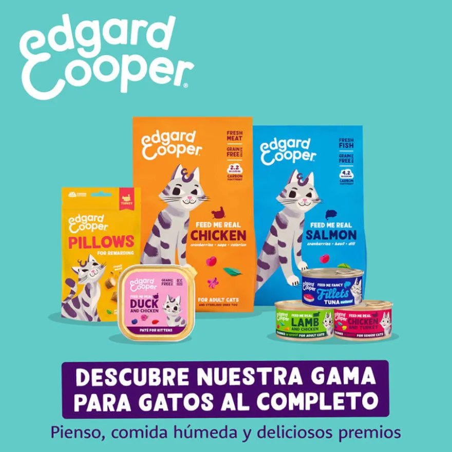 Edgard & Cooper Galletas Crunchies Pollo para gatos