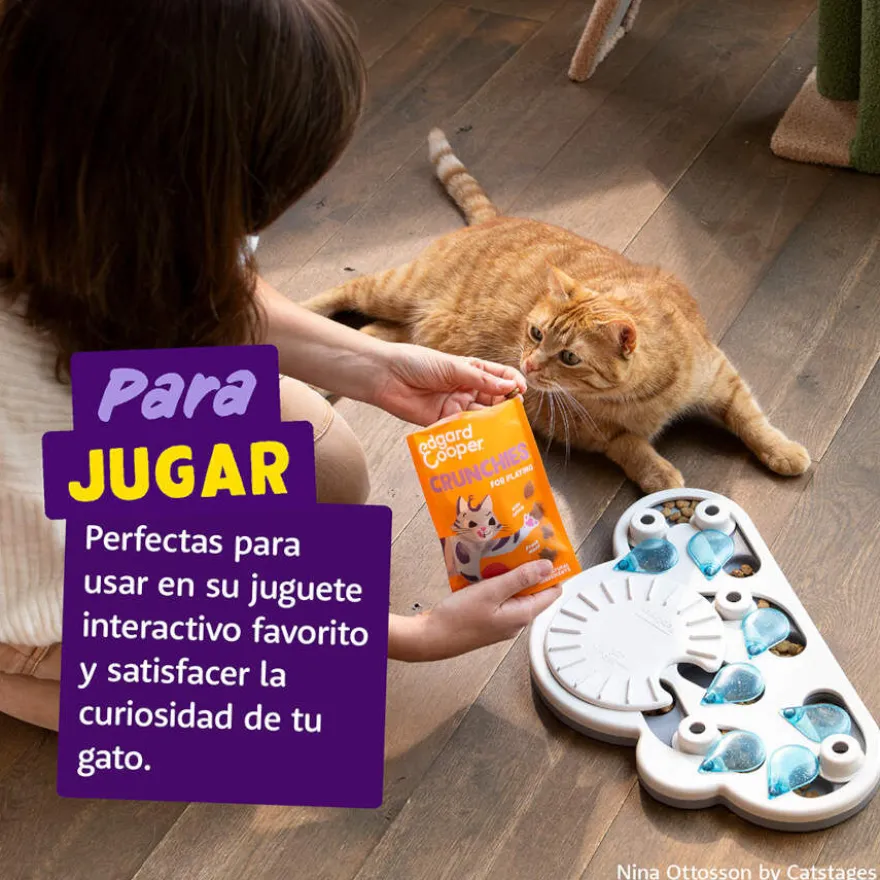 Edgard & Cooper Galletas Crunchies Pollo para gatos