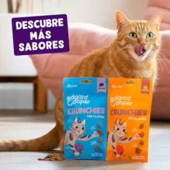 Edgard & Cooper Galletas Crunchies Pollo para gatos