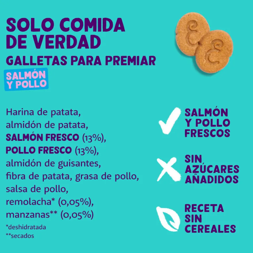 Edgard & Cooper Galletas de Salmón y Pollo para perros