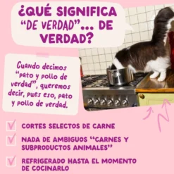 Edgard & Cooper Kitten Pato y Pollo sobre en salsa para gatos