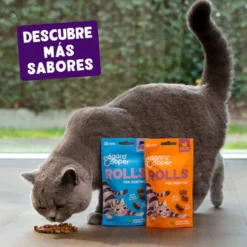 Edgard & Cooper Rollitos Salmón y Pollo para gatos