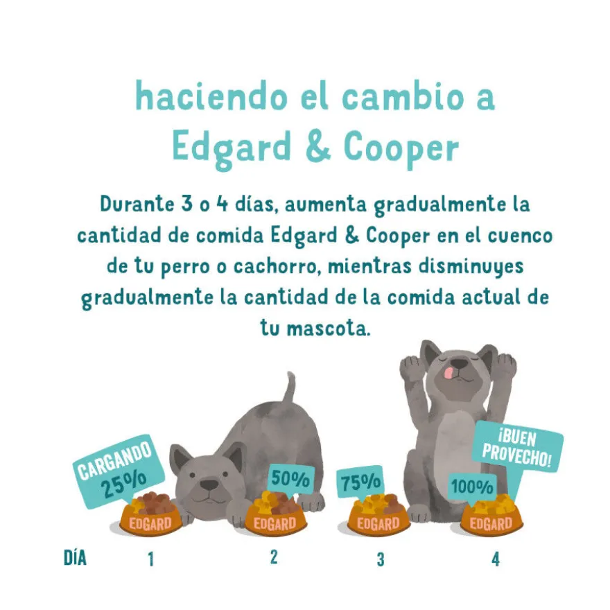 Edgard & Cooper Salmón y Pavo tarrina para perros
