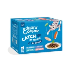 Edgard & Cooper Selección Captura del Día sobre en salsa para gatos
