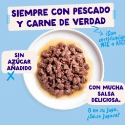 Edgard & Cooper Selección Captura del Día sobre en salsa para gatos