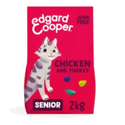 Edgard & Cooper Senior Pollo y Pavo pienso para gatos