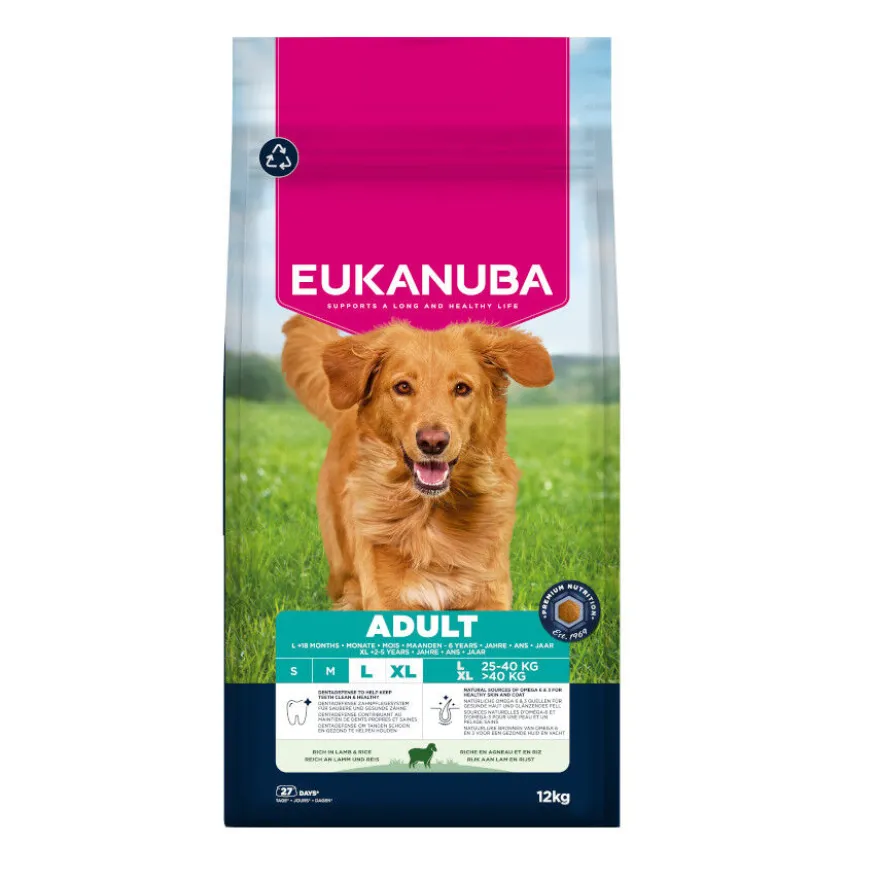 Eukanuba Adult Cordero y Arroz pienso para perros de raza grande