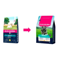 Eukanuba Adult pollo pienso para perros de raza pequeña