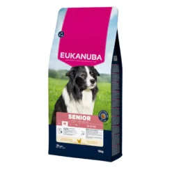 Eukanuba Senior Pienso Pollo para perros de razas medianas