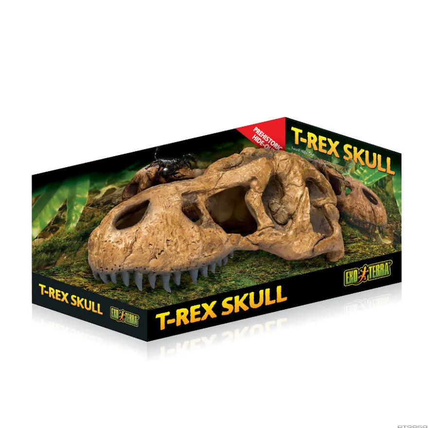 Exo Terra Cráneo de T-Rex Cueva para terrarios