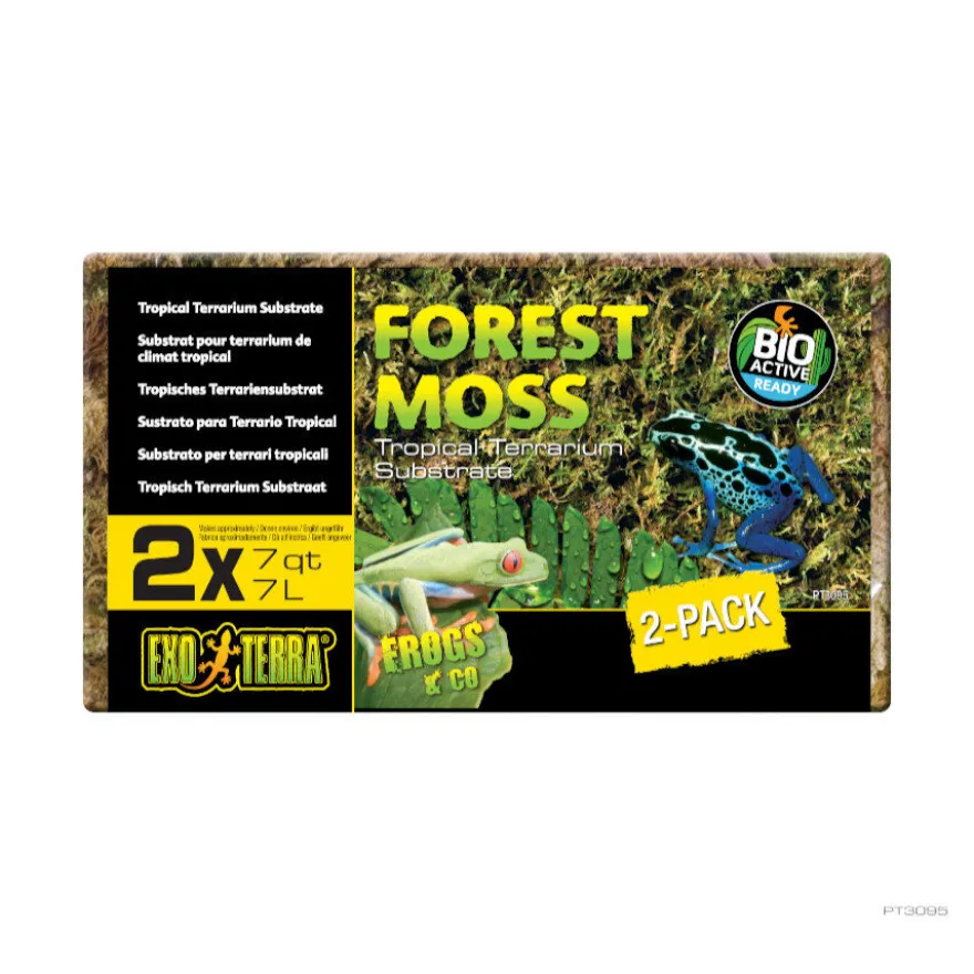 Exo Terra Forest Moss Substrato Natural para terrario húmedo