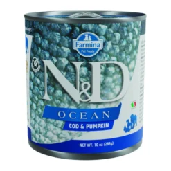 Farmina N&D Ocean Bacalao y Calabaza lata para perros