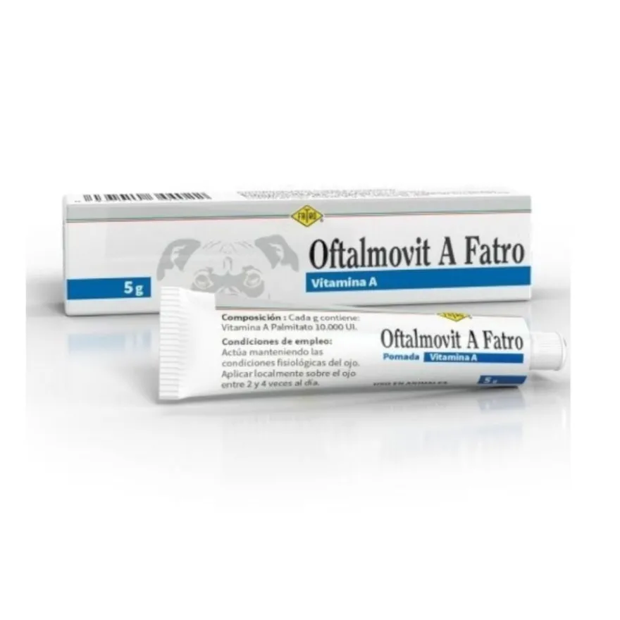 Fatro Oftalmovti Pomada ocular para mascotas