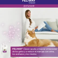 Feliway Classic Difusor y/o Recambio Tranquilizante para gatos