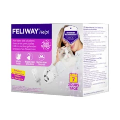 Feliway Help Difusor y Recambio con feromonas para el estrés ocasional