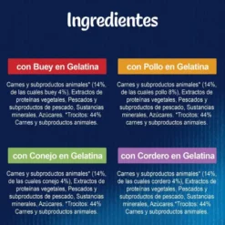 Felix Fantastic Carne en Gelatina sobre para gatos