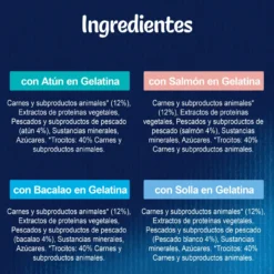 Felix Fantastic Festín del Mar sobres en gelatina para gatos