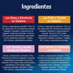Felix Fantastic Selección de Verduras sobres en gelatina para gatos