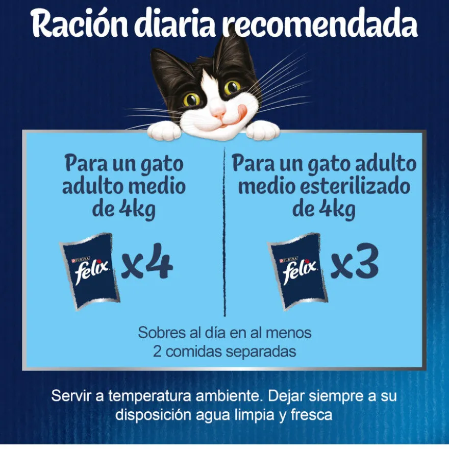 Felix Fantastic Selecciones Favoritas sobres en gelatina