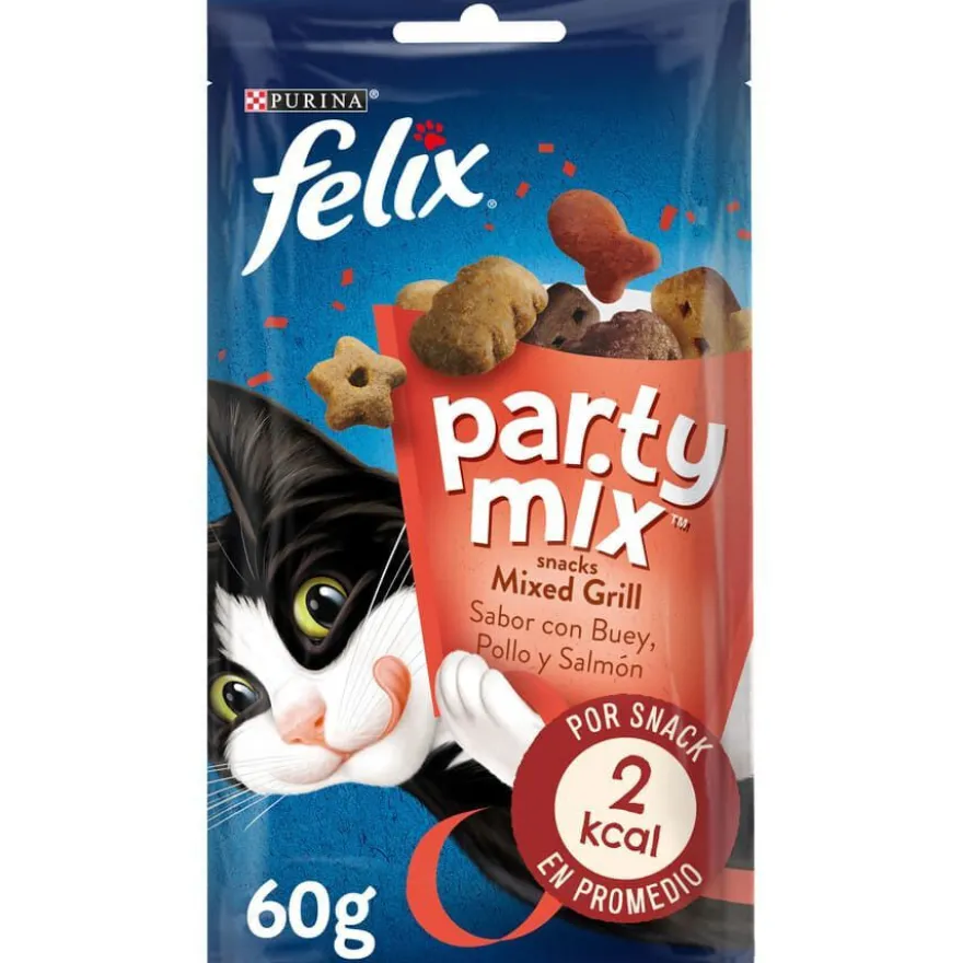 Felix Party Mix Grill Bocaditos para gatos