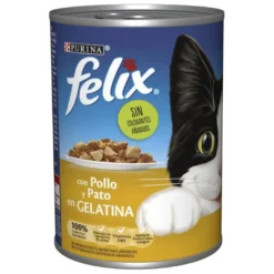Felix Pollo y Pato en Gelatina lata