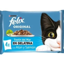 Felix Seleccion Pescados Sobres en gelatina para gatos - Multipack